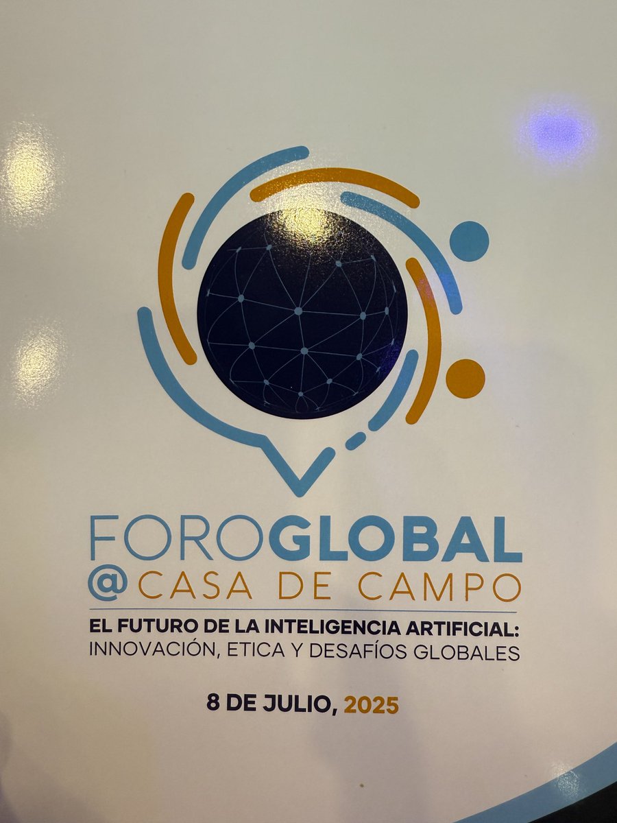 Dionis Sánchez (@senadordionissn) on Twitter photo Hoy en el 5to.ForoGlobal@CasaDeCampo “El futuro de la Inteligencia Artificial el presidente <a href="/LeonelFernandez/">Leonel Fernández</a> siempre un paso adelante Hoy en el 5to.ForoGlobal@CasaDeCampo “El futuro de la Inteligencia Artificial el presidente <a href="/LeonelFernandez/">Leonel Fernández</a> siempre un paso adelante