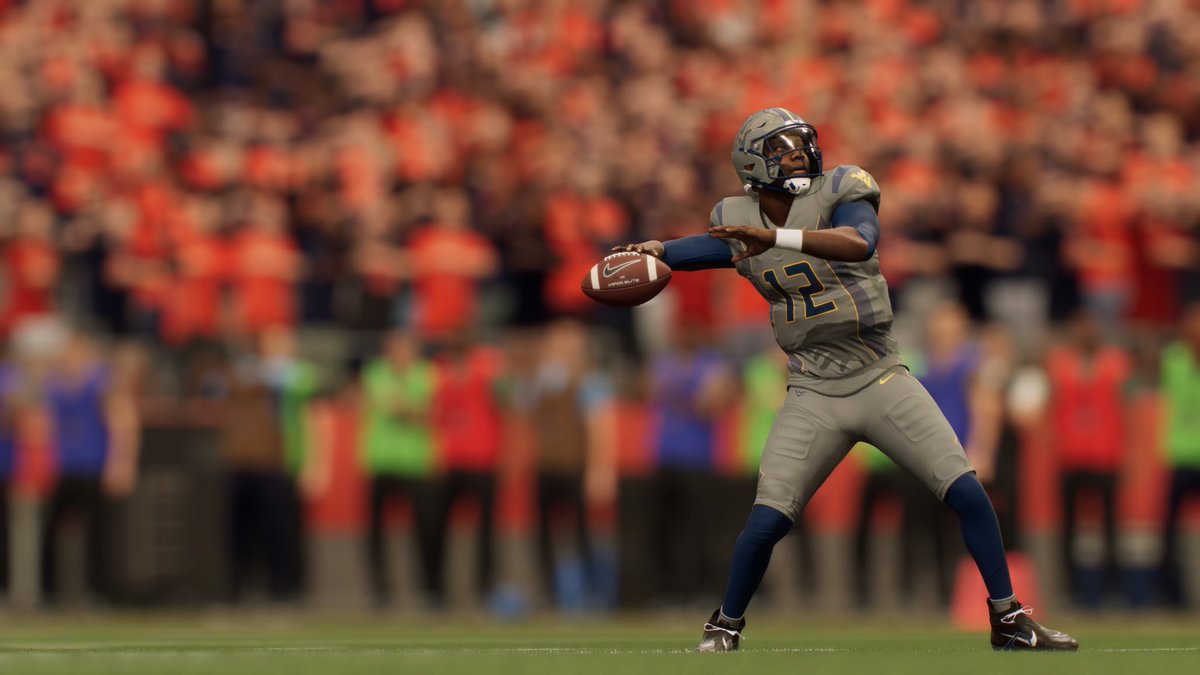 shackalicious's tweet image. HOLD THE ROPE in the 2007-2012 WVU Football uniforms imported to CFB26 from TeamBuilder. Now with rivalries and star players! 🟡🔵⛰️
Username: GOMOUNTS
Title: WVU Mountaineers