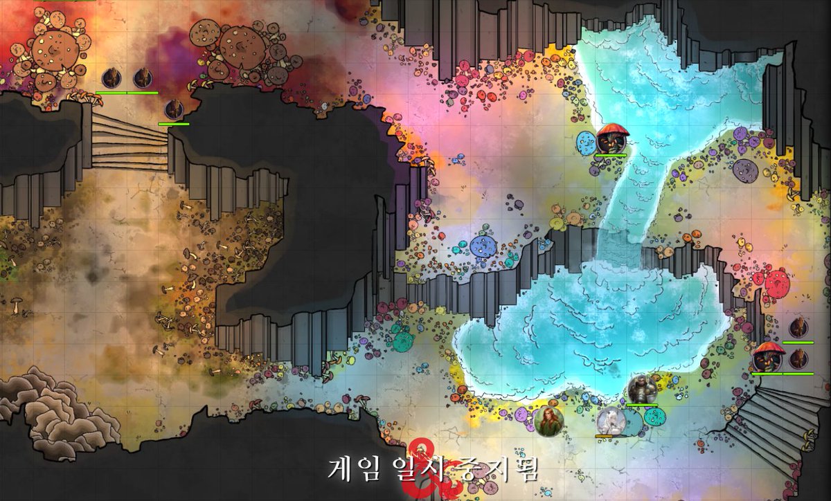 정말로 내가 FVTT로 던전 마스터를 하는 날이 오다니, 상상도 못 했는데…준비하는 과정 하나하나가 하나를 알수록 열을 모르게 되는 과정이었지만 그래도 보람 있고 즐거웠다.