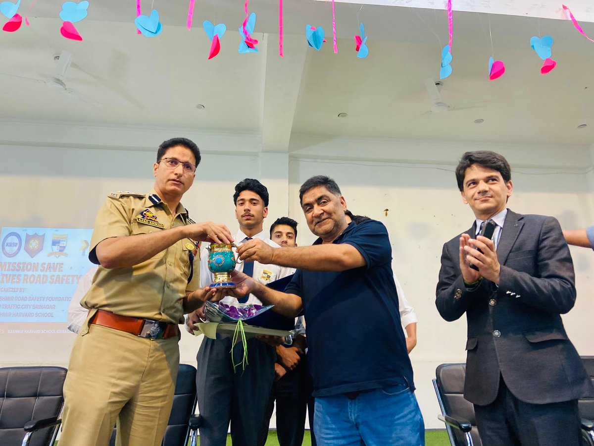 Mission Save Lives Road Safety Campaign J&amp;K Organized By <a href="/krsf_org/">Kashmir Road Safety Foundation</a> at Kashmir Harvard School Srinagar J&amp;K. #MissionSaveLives #SaferRoads #SaferKashmir #RoadSafetyMatters #SaveYoungLives #RethinkMobility