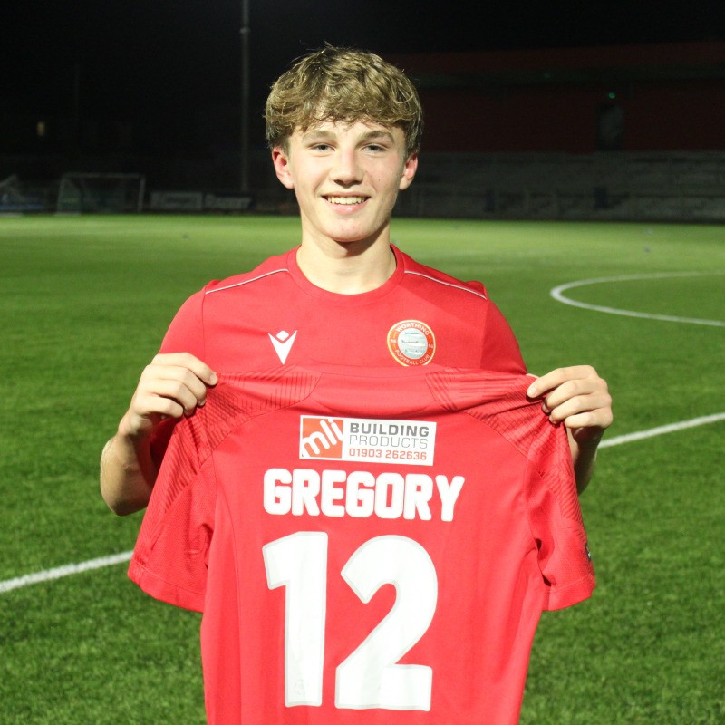 WorthingFC's tweet photo. Worthing FC can confirm that highly-rated youngster Arthur Gregory has departed the Club and joined League One outfit @wwfcofficial.

Best of luck for the future, Arthur!