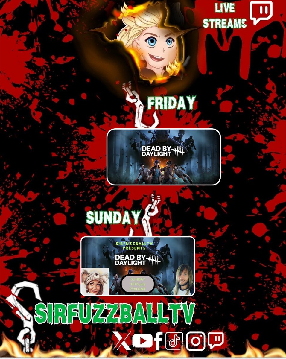 This week's schedule!

The sequel to the first duo stream with <a href="/TTVSaraTheKoala/">SaraTheKoala</a> is FINALLY happening 😍😍

<a href="/TeamRawrTV/">RAWR</a>