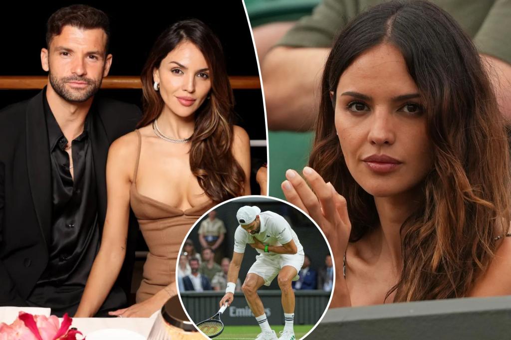 Eiza González pens emotional note to boyfriend Grigor Dimitrov after heartbreaking Wimbledon exit trib.al/5eK3l6I