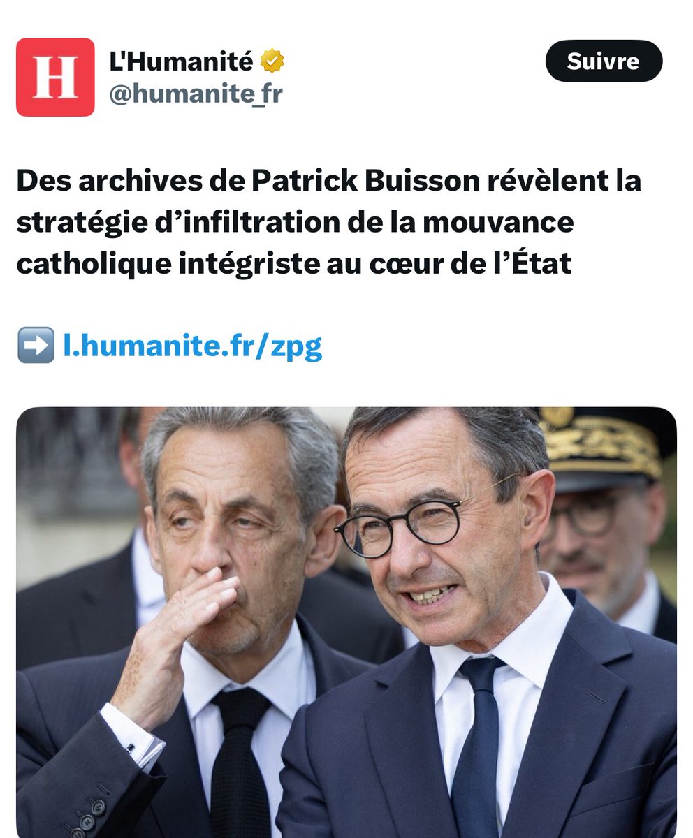 Ces "révélations" de #Mediapart et de #LHumanite sont objectivement angoissantes...😲
"L'entrisme" du #catholicisme au "sommet" de l'État fait craindre le pire...😱
D'après une info exclusive, la #DGSI redoute des #attentats... 😩
À l'eau bénite !🤣