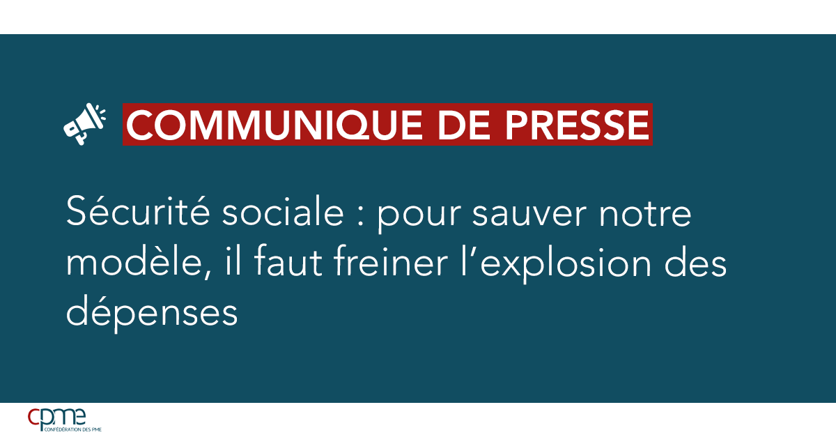 🔴 Communiqué CPME | Déficit record de la Sécu en 2024, 24 Mds € prévus en 2025 : il faut agir.

La CPME appelle à une réforme urgente de l’assurance maladie, pour sauver notre modèle.

📌 Nos propositions : cpme.fr/espace-presse/…