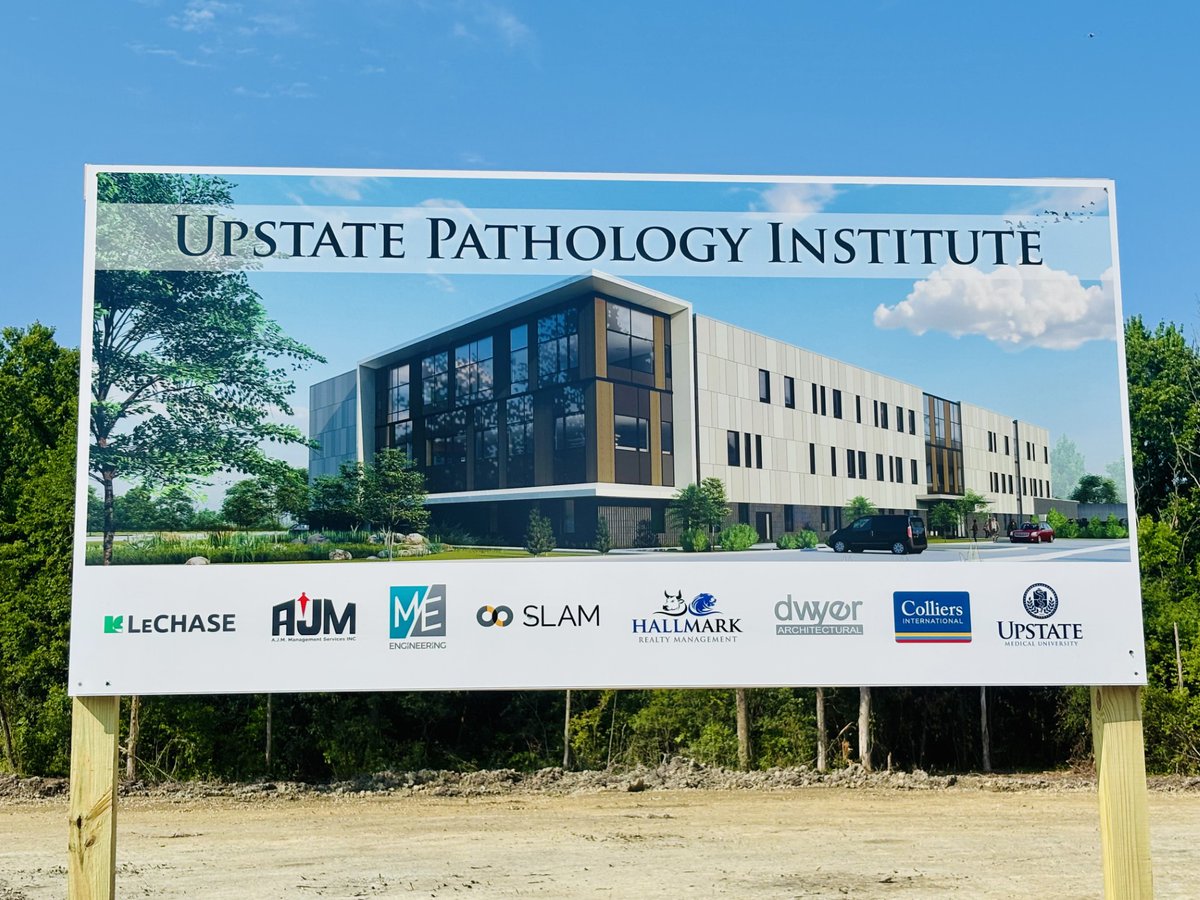Onondaga County (@onondagacounty) on Twitter photo Yesterday, <a href="/CEJRyanMcMahon/">County Executive Ryan McMahon</a> joined Upstate Medical University for the groundbreaking ceremony of the Upstate Pathology Institute in DeWitt! 🎉
<a href="/CEJRyanMcMahon/">County Executive Ryan McMahon</a> said, "Our community is fortunate to have such a world class medical institution like Upstate Medical University located Yesterday, <a href="/CEJRyanMcMahon/">County Executive Ryan McMahon</a> joined Upstate Medical University for the groundbreaking ceremony of the Upstate Pathology Institute in DeWitt! 🎉
<a href="/CEJRyanMcMahon/">County Executive Ryan McMahon</a> said, "Our community is fortunate to have such a world class medical institution like Upstate Medical University located