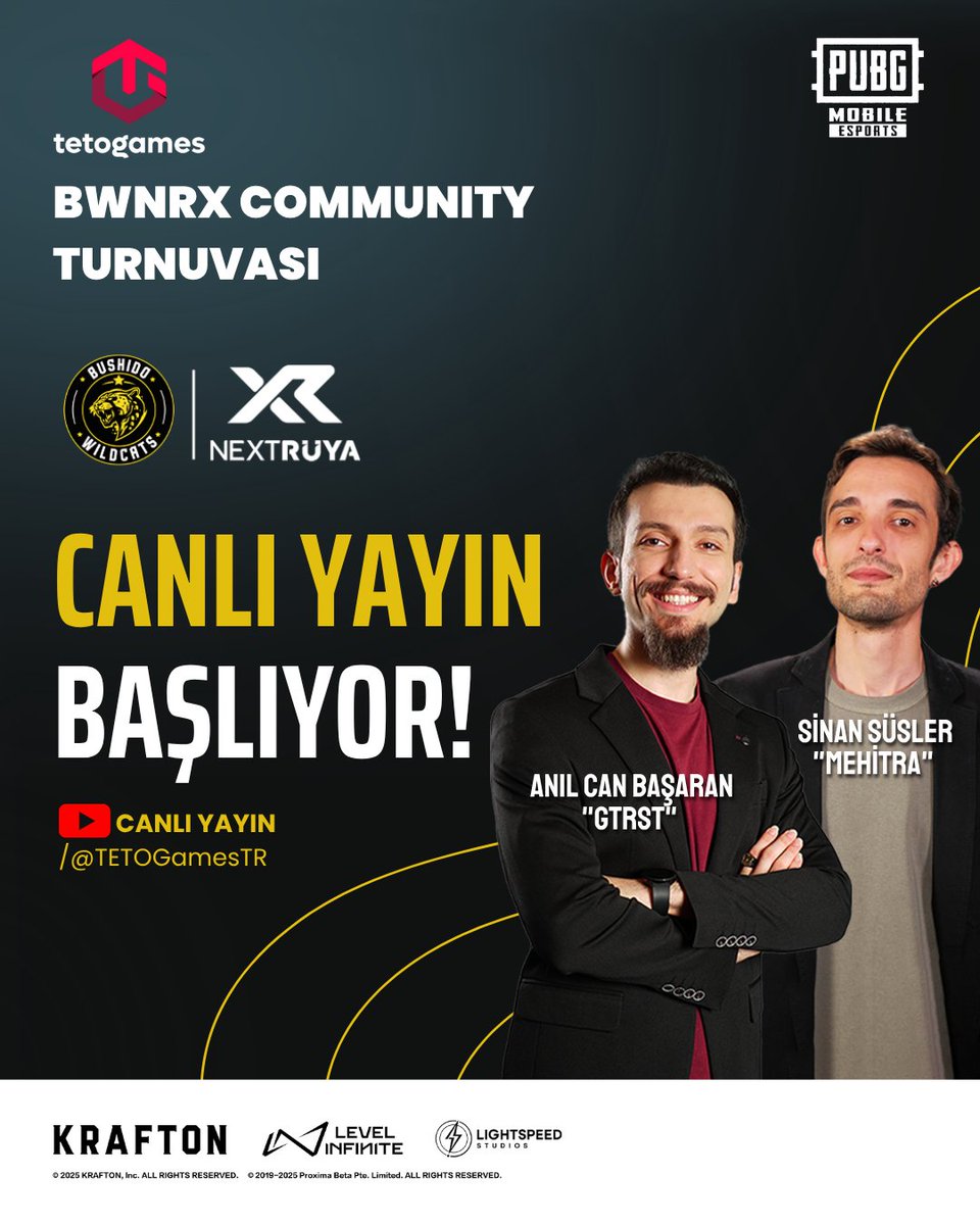 🎥 Canlı Yayın Zamanı!
Mücadele yalnızca mobilde değil, ekranlarda da sürüyor!
IWNRX Esports turnuvasının en kritik anlarını canlı canlı izlemeye hazır mısın?

🔥 Sürpriz hamleler, unutulmaz çatışmalar ve zirve yolunda verilen büyük savaş…

📺 Ekrana kilitlen, çünkü final yolu