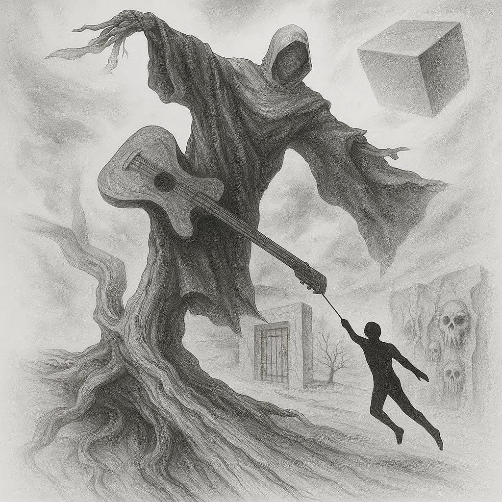 Happy birthday <a href="/beck/">Beck</a> - this piece was inspired by the incredible song “Emergency Exit” .. more on my Super-fan art blog at cpairt.com