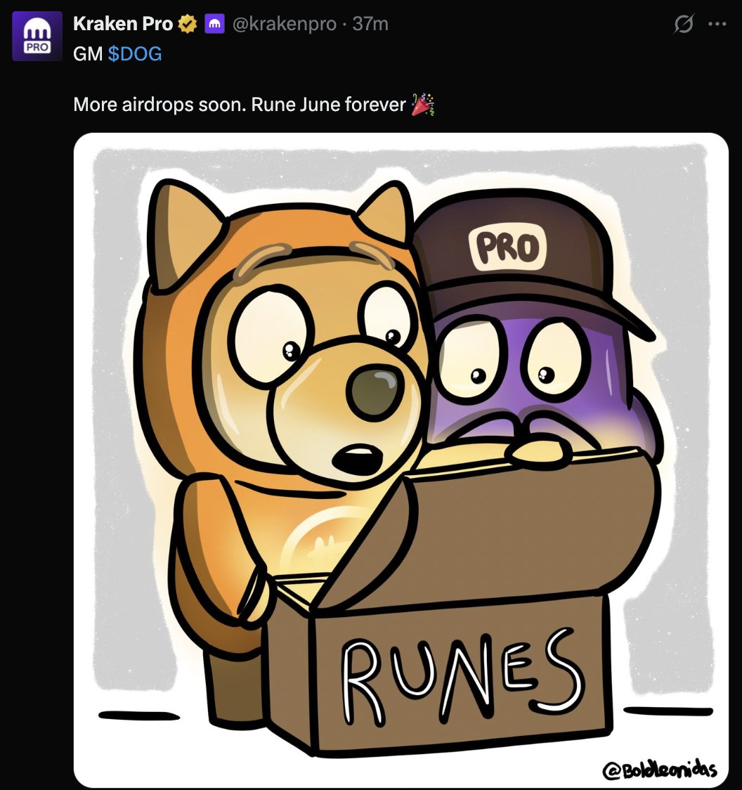 Vincent (Cryptolution) 👑 (@cryptolution101) on Twitter photo 🚨JUST IN: @KrakenPro says "More airdrops soon" for $DOG holders. 🚨JUST IN: @KrakenPro says "More airdrops soon" for $DOG holders.