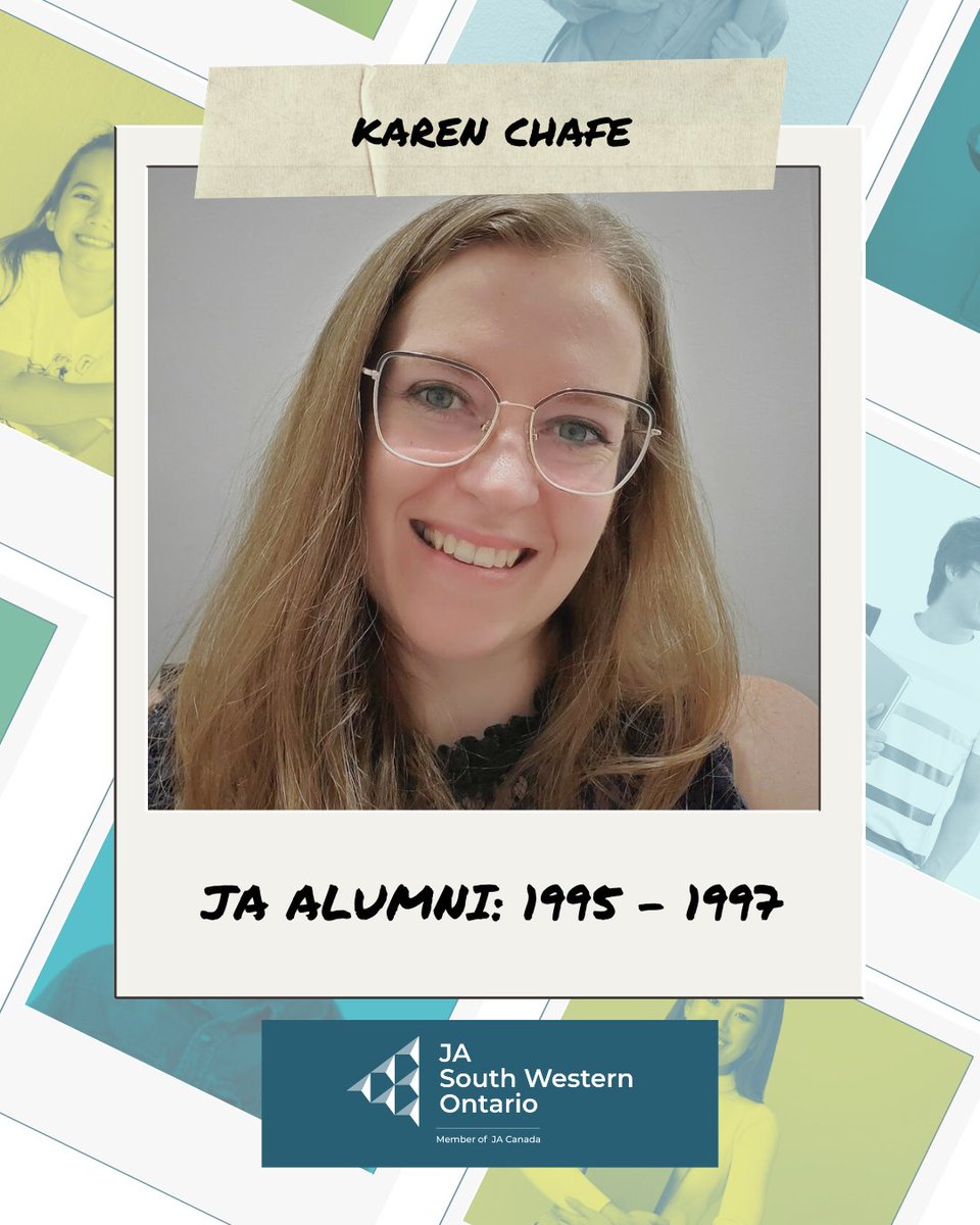 Meet JA Alumni Karen Chafe!

When asked about her JA experience Karen said "JA provided me with and early and deep understanding of business, but it also gave me a place to reinvent myself." 

Read more: jaswo.org/ja-alumni-year…

#JAAlumni #JASWO #JACompanyProgram
