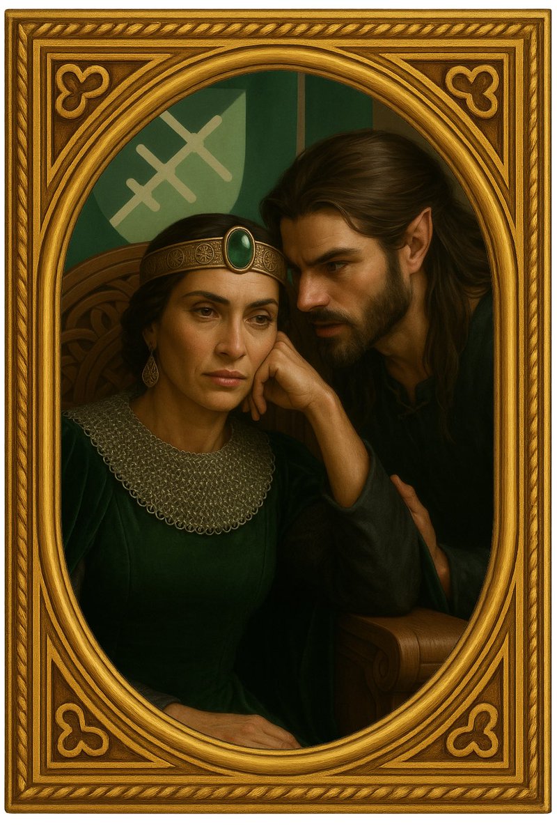 ThomasPercy's tweet image. „That's not true that I am the true ruler of #Aerenwe.
I, High Mage #Aelies, I am merely an advisor to my queen Liliene #Swordwraith”.
#BirthrightMeetsAI
@Samwise7RPG
@DungeonNoir
@rpgcyrusrite
@WeeWheaton
@SikorskaAnia
@Kartaugh
@Zacctastic
