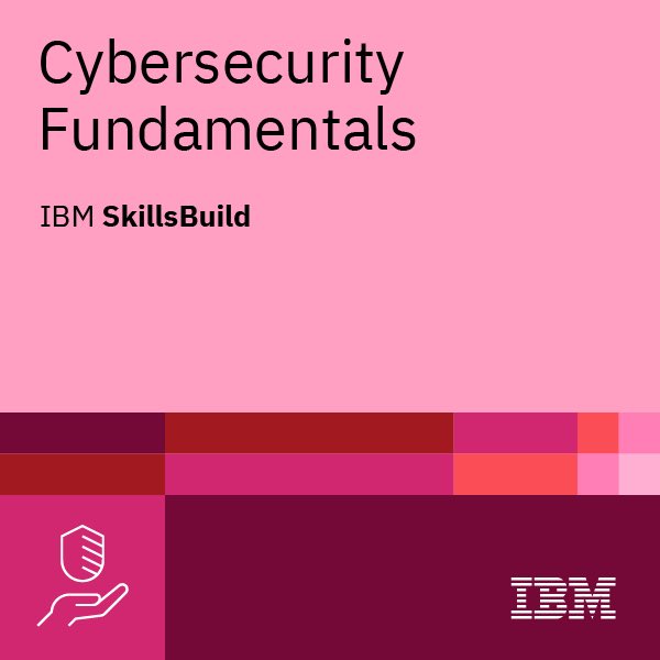مشعل ℳ (@amesh3al_) on Twitter photo شارة برنامج:
#أساسيات_الأمن_السيبراني
Cybersecurity Fundamentals
المقدم من شركة <a href="/IBM/">IBM</a>
وبالشراكة مع جامعة الملك سعود <a href="/_KSU/">جامعة الملك سعود</a> .
#تعليم_الجوف <a href="/MOE_JOF/">إدارة تعليم الجوف</a> <a href="/moe_gov_sa/">وزارة التعليم</a>
View my verified achievement from @IBMImpact. credly.com/badges/3c67c12… عبر <a href="/credly/">Credly</a> شارة برنامج:
#أساسيات_الأمن_السيبراني
Cybersecurity Fundamentals
المقدم من شركة <a href="/IBM/">IBM</a>
وبالشراكة مع جامعة الملك سعود <a href="/_KSU/">جامعة الملك سعود</a> .
#تعليم_الجوف <a href="/MOE_JOF/">إدارة تعليم الجوف</a> <a href="/moe_gov_sa/">وزارة التعليم</a>
View my verified achievement from @IBMImpact. credly.com/badges/3c67c12… عبر <a href="/credly/">Credly</a>