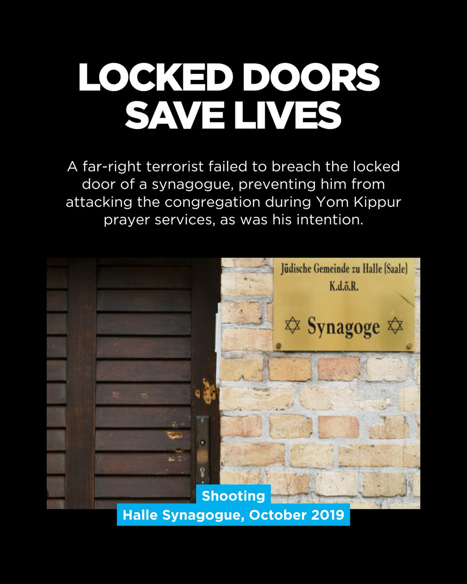 CST_UK's tweet image. We have seen in recent times how following security procedures were key to minimising harm during an attack. CST's security protocols at Jewish buildings are put in place to deter attackers, protect our community and to keep everyone safe.
For the latest security advice, visit…