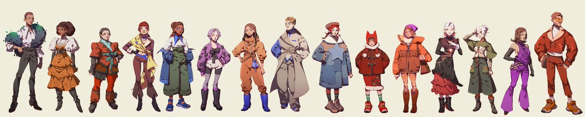 camisleeps's tweet image. It's #PortfolioDay !!
I'm Cami, a french concept artist, currently looking for new opportunities! ๐ฑ