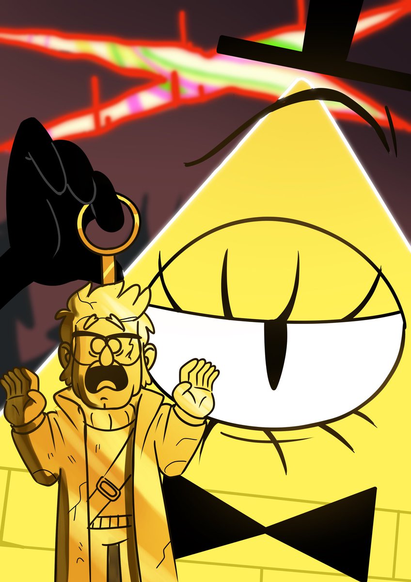 ArtBeanWithAJ1's tweet image. “I have, the one and only 24 karat gold LaFordFord”

#gravityfalls #billcipher