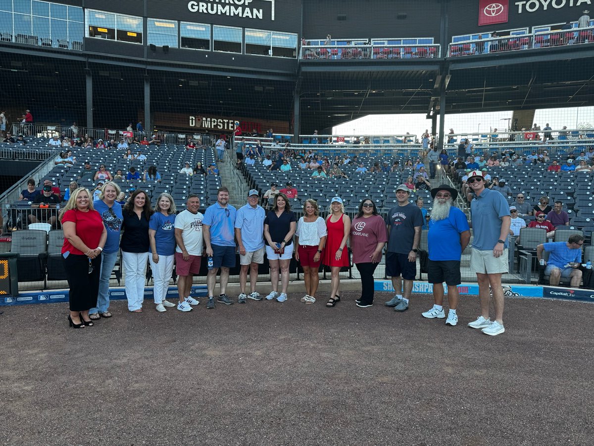 We're so proud of Susan Lindsey, who, along with her church choir, performed a beautiful rendition of the National Anthem at the Trash Pandas game last week at Toyota Stadium!
Way to represent both your community and our team with such talent!