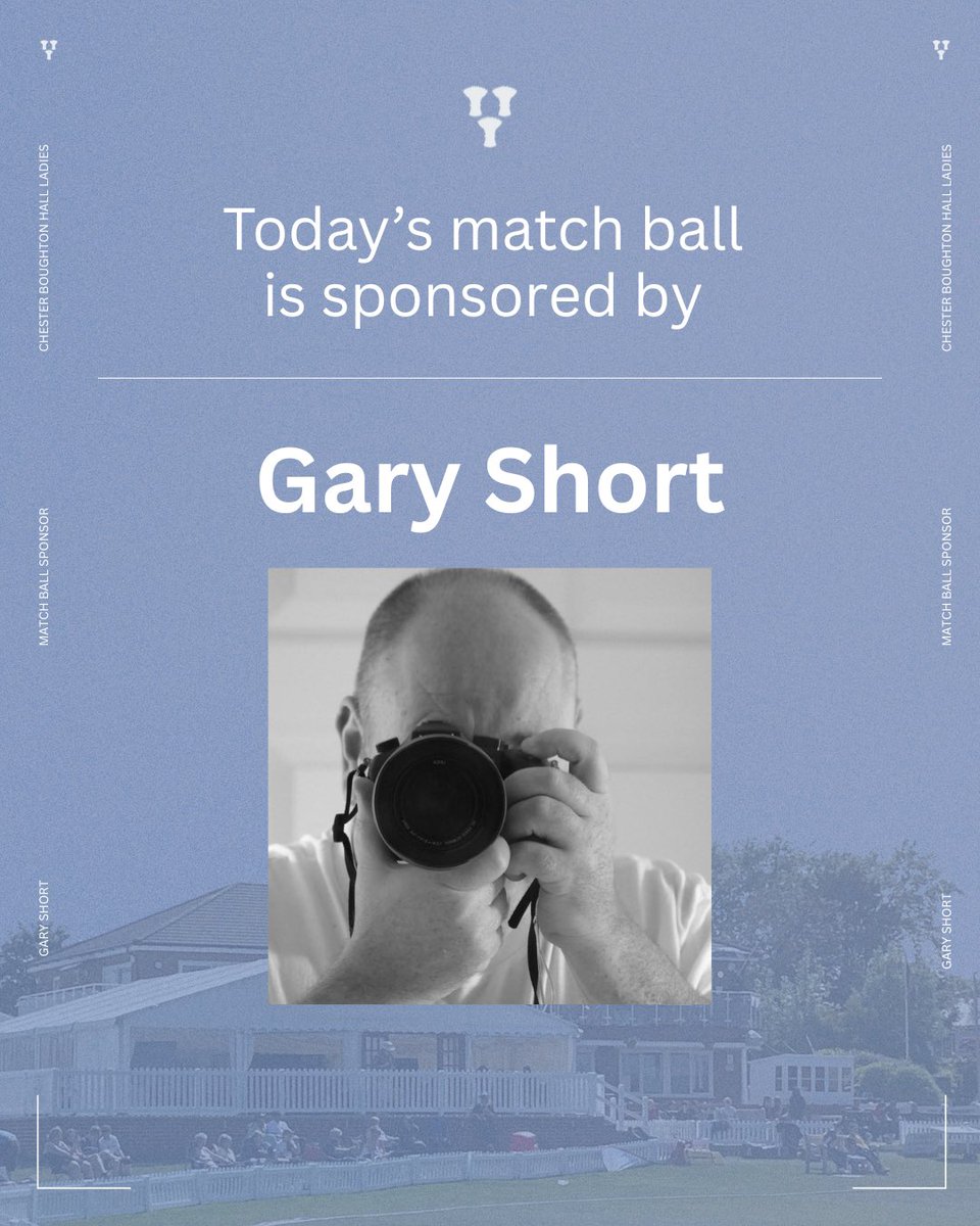 The 2s are at home to Nantwich this evening. Bar will be open and it's a great night for cricket! 💙💛

Also a huge thanks to Gary for sponsoring the match ball this evening. See the post for more sponsorship opportunities