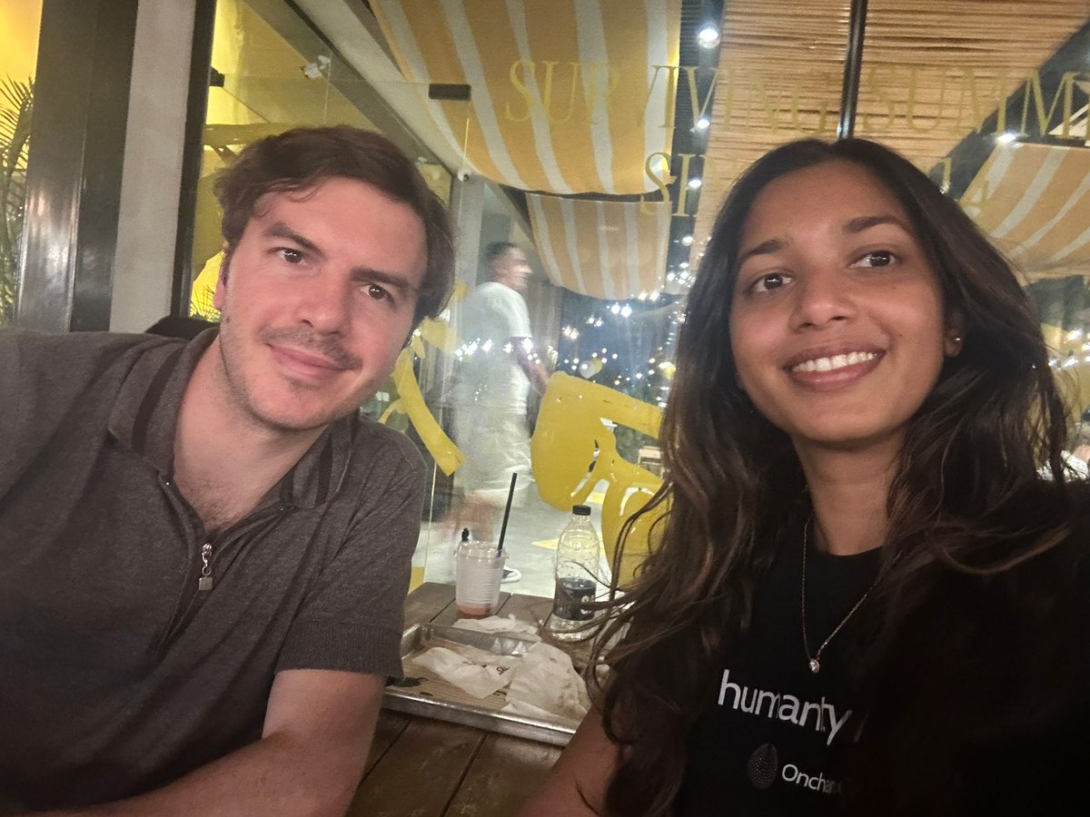 Mathecowitsch Hugo (@mathecowitschh) on Twitter photo Onchain City - accelerating liquid nations & borderless societies
Lovely day in Dubai last week with Kimberly Adams, founder of <a href="/OnchainCity/">Onchain City</a> .
The world is (still) a big place; amazed to discover brilliant builders in the governance and network societies area with very Onchain City - accelerating liquid nations & borderless societies
Lovely day in Dubai last week with Kimberly Adams, founder of <a href="/OnchainCity/">Onchain City</a> .
The world is (still) a big place; amazed to discover brilliant builders in the governance and network societies area with very