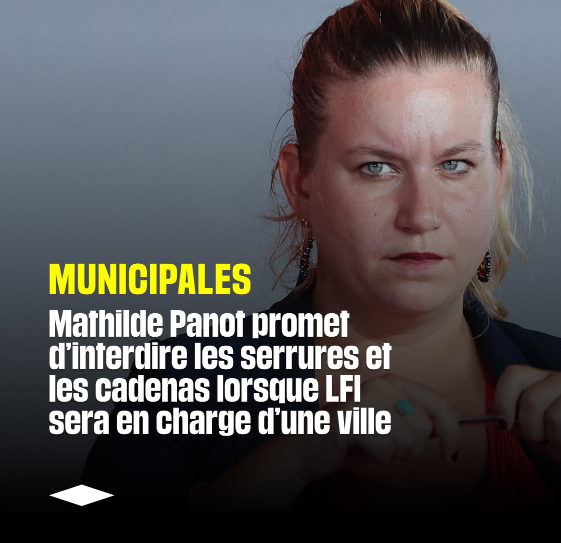 🗣️ Mathilde Panot : “Symboles de repli sur soi, les serrures et cadenas n’ont pas leur place dans une société ouverte.”