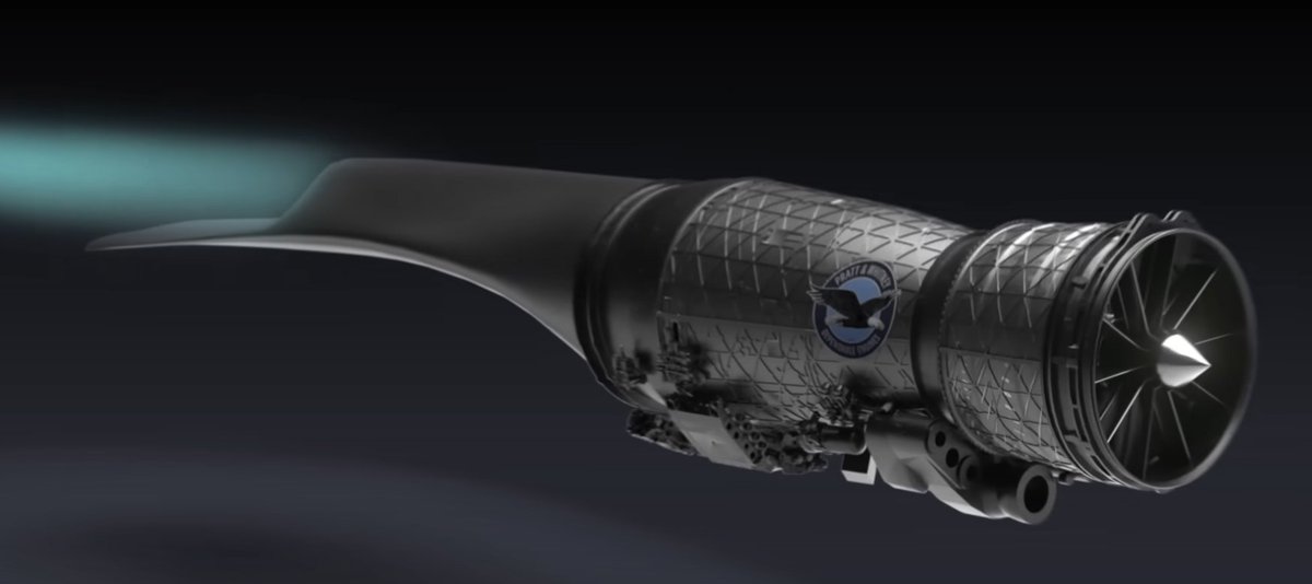 alpha_defense's tweet image. This is how futuristic engines will look like.. That's Pratt and Whitney XA 103
