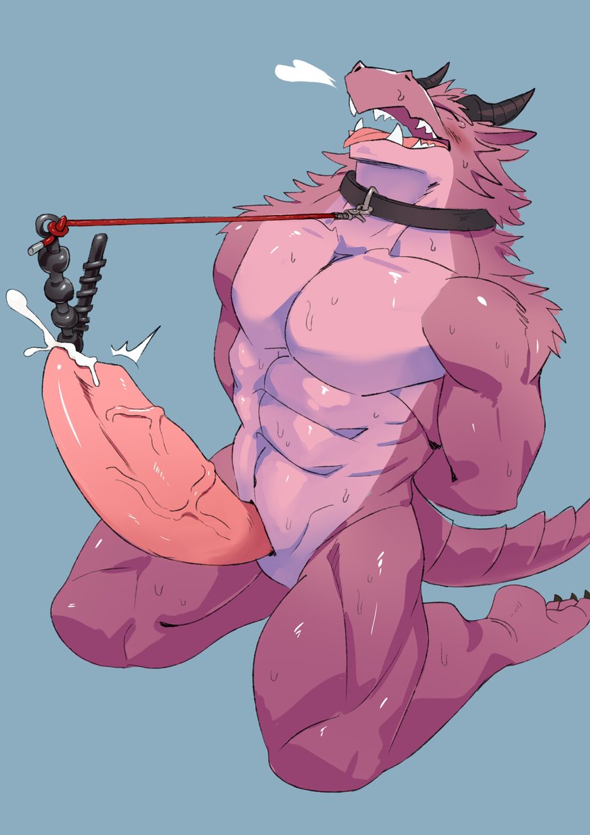 r000tmnt's tweet photo. Thanks for the chance. 
Fanart of  @yokunaiplay 's purple dragon.
https://t.co/CVJzvCZlsP https://t.co/v0eEOERnKu