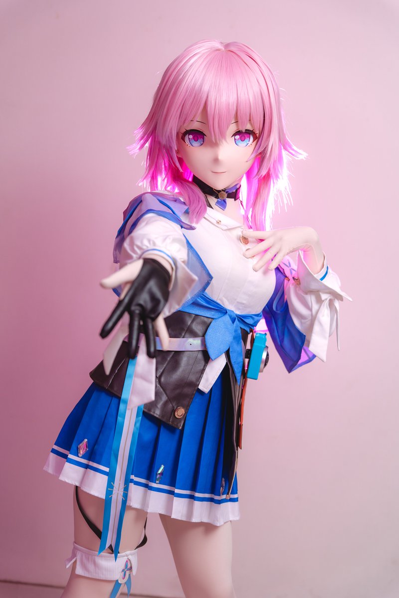 #kigurumi 
#HonkaiStarRail 
#三月七
好好看着本姑娘啦...！

📷：<a href="/xyik11/">子月</a>