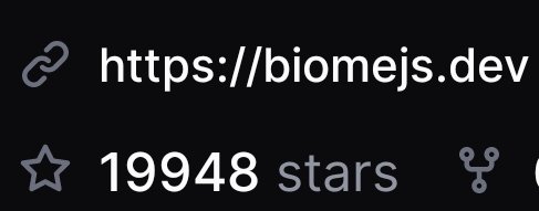 biomejs's tweet image. One more push to reach 20k GitHub stars! ⭐