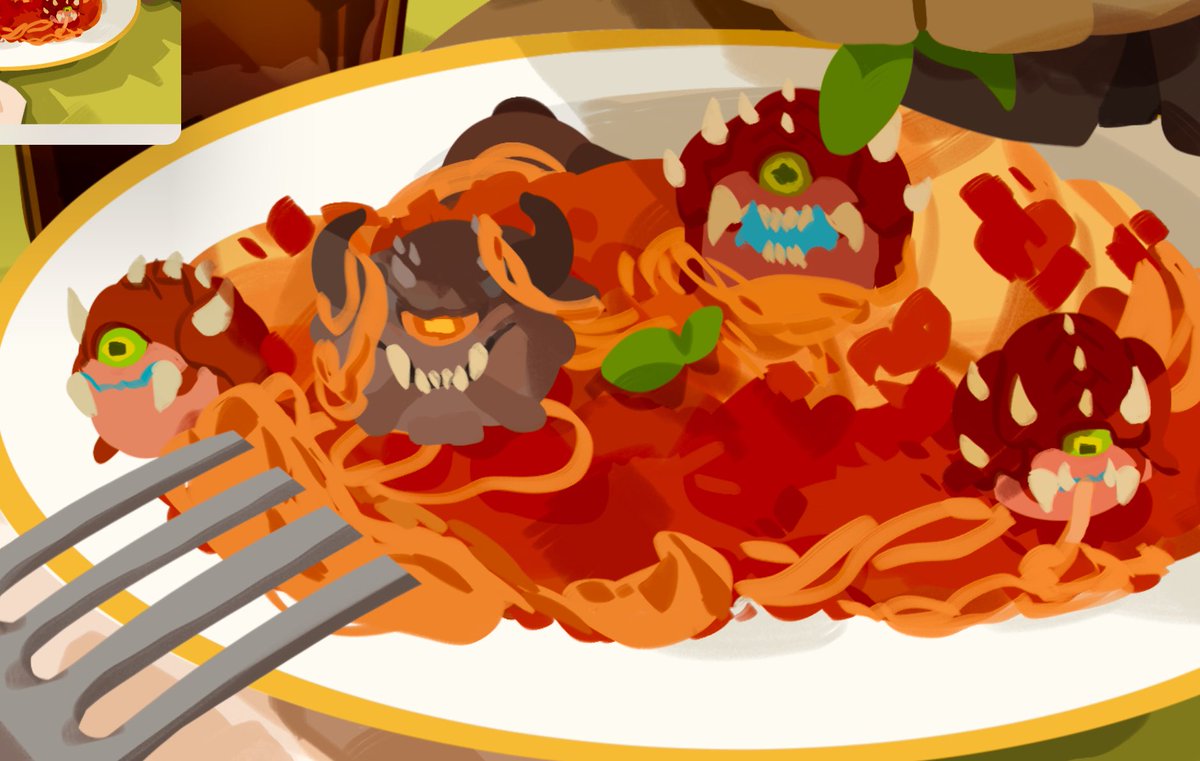 dumb dumb pasta meatball demon
#DOOM
#fanart
