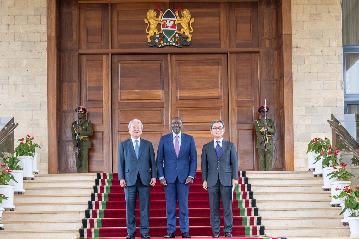 Kenya and Japan have had an enduring partnership over the past 60 years. Japan has played a strategic role in  the development of our country in infrastructure development, education, ICT and green energy, among others.

Met Japan International Cooperation Agency President