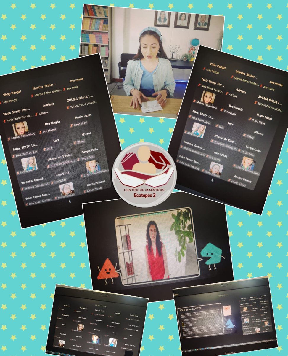 CEcatepec2's tweet photo. #FormaciónContinua
#centrodemaestros
Centro de Maestros Ecatepec 2

Se comparten imagenes de la asesoría "Sentimientos y emociones una vía para construir la paz desde las Aulas", conductora Mtra. Virginia Ortíz. https://t.co/cwd0B4syrj