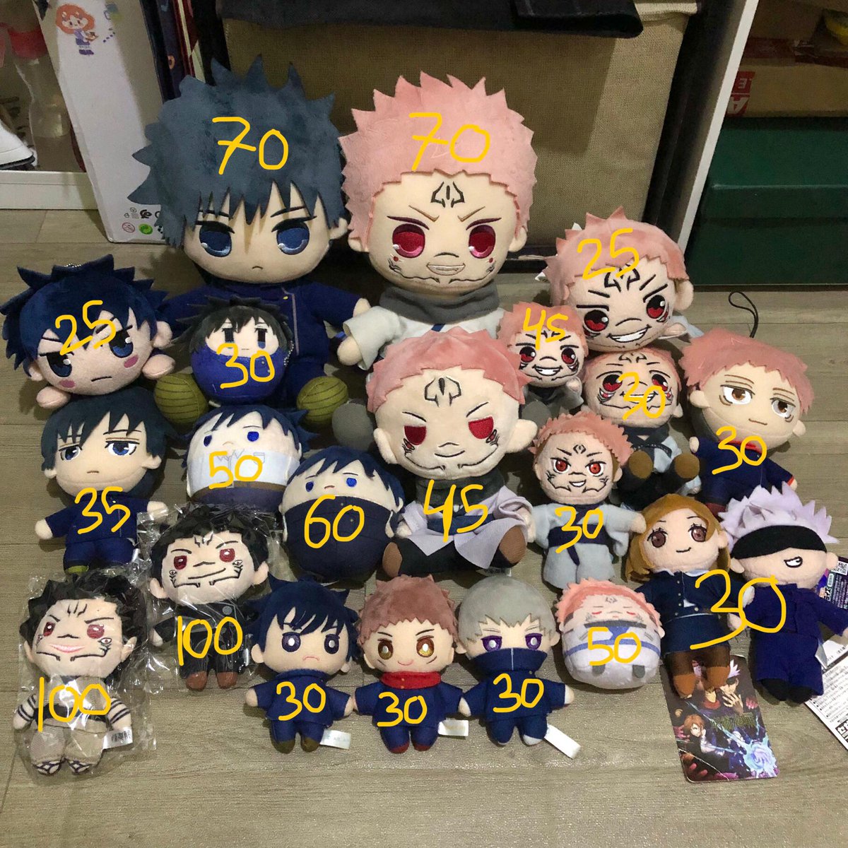 lilaailaa's tweet photo. wts want to sell (edisi pensi 🙏🏻)
ex admin shopee 12%
dom jakarta

boneka fuwa merch plush acrylic postcard pc photocard jjk jujutsu kaisen kimetsu no yaiba kny mha hero academia #warunganime
#warungjujutsukaisen #warungjjk #warungkny #warungkimetsunoyaiba #warungmha #warungbnha https://t.co/MR5wrNvsbR