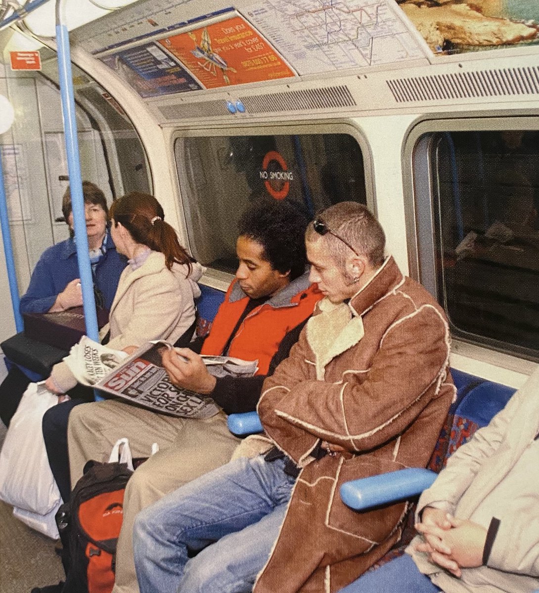 AntonioRamosGP's tweet photo. Valentino Rossi relaxed on the London Underground https://t.co/3DwMiSJVvw