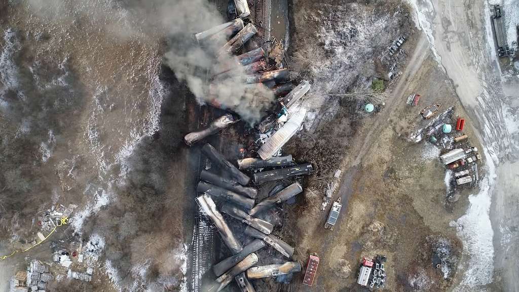 Despite 2+ years passing since the Norfolk Southern train derailment in East Palestine, the EPA and Norfolk Southern continue to insist—now in what they call the “final” phase of waterway cleanup—that there is no ongoing human health threat from the disaster.

Photo Credit: