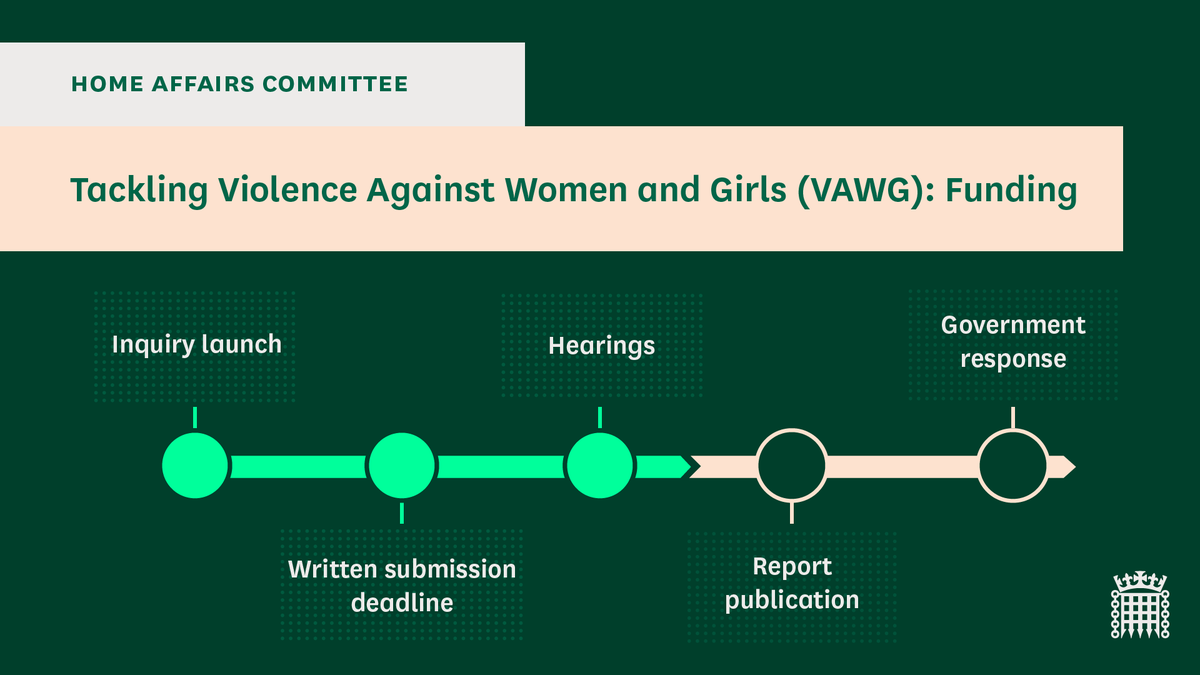 CommonsHomeAffs's tweet photo. Our report on 'Tackling violence against women and girls: funding' publishes on Friday 11 July 📄

We've explored themes around funding that the Government needs to address in its strategy to be able to halve VAWG in a decade.

Read it on our website. https://t.co/7ifP2xY3y3