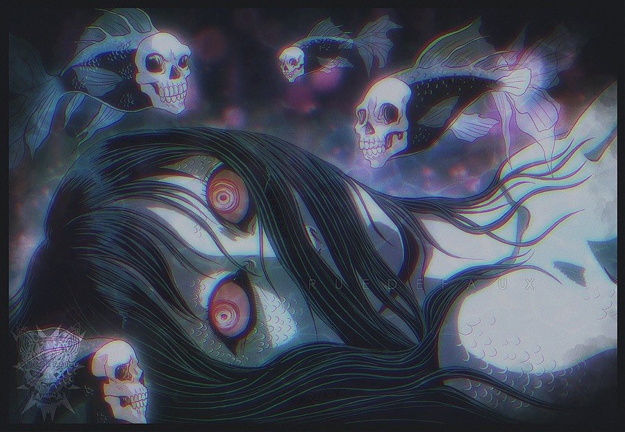 Ruedefaux's tweet image. Hello #portfolioday ๐ธ
I'm Rue. I make illustrations with surrealism and horror elements. ๐ค
โฉ Portfolio//Contact info โฉ
ruedefaux.carrd.co