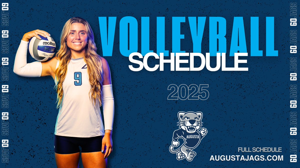 Augusta Volleyball Announces 2025 Schedule

augustajags.com/news/2025/7/7/…