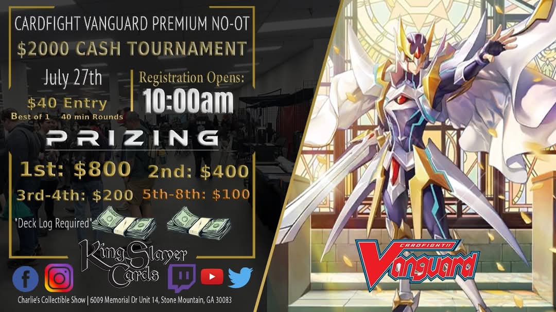 crowtrickster's tweet image. We are 18 days away from the biggest prize pool in Vanguard's history! $6k on the line who will come out victorious 👀 2 days of fun and a lot of money to win! We will be hosting side events with a ton of other giveaways beat a KSC or a CN player and claim the bounty card!
