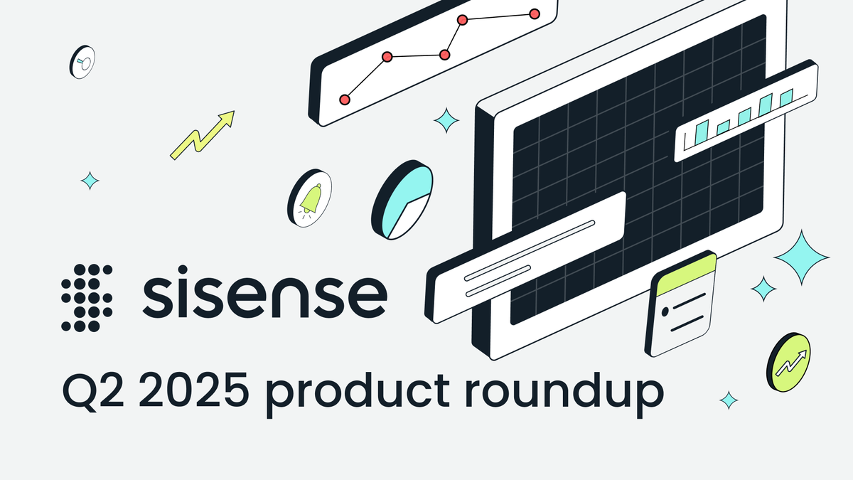 Our Q2 updates are officially here, and they're all about making your life easier. 🚀 

We’re talking about launching our unified suite of AI capabilities (hello, Sisense Intelligence!), to semantic enrichment, to refining how dashboards are created and embedded, Q2’s updates
