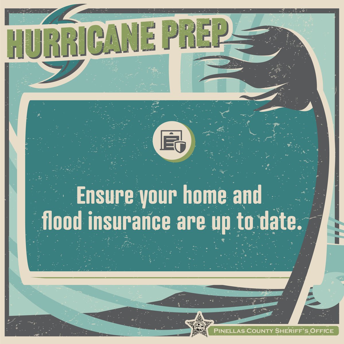 Pinellas County Sheriff's Office (@sheriffpinellas) on Twitter photo Stay safe, stay prepared Pinellas!
Stock up on food & water for at least a week (pets too!).
Know your evacuation zone & have a plan.
Check your insurance coverage now, not later.
Get the full prep checklist from <a href="/PinellasGov/">Pinellas County</a> at disaster.pinellas.gov. Stay safe, stay prepared Pinellas!
Stock up on food & water for at least a week (pets too!).
Know your evacuation zone & have a plan.
Check your insurance coverage now, not later.
Get the full prep checklist from <a href="/PinellasGov/">Pinellas County</a> at disaster.pinellas.gov.