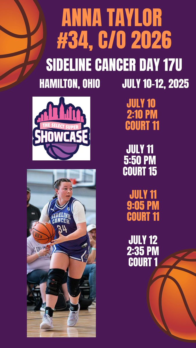 AnnaTaylor3425's tweet image. Come check me and my team out in Ohio!! 

@ICAN_basketball @cpadynamite @EJayArrow @JrAllStarBB @JuniataWBB @LHUWBB @SUHornetsWBB @MansfieldWBB @messiahwbball