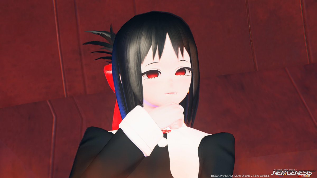 #メンテの日じゃないけどssを貼る
#PSO2NGS_SS
ヴィジランテ🦸　ポップ☆ステップ🎤
かぐや様は告らせたい💕　かぐや様❣️