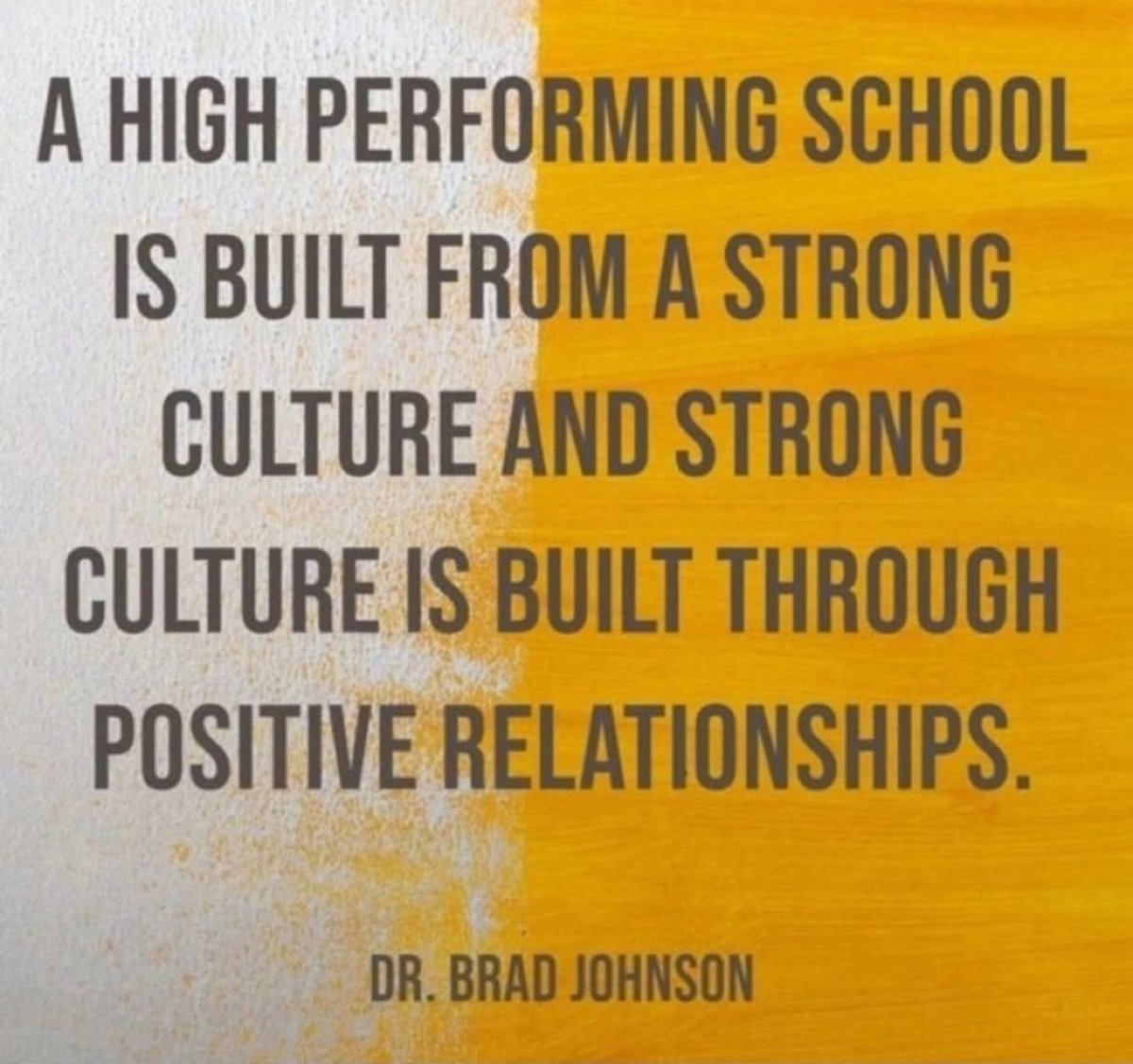 JStanley8199's tweet photo. Truth! All other aspects of “school” will fall into place if you have built this https://t.co/SUQjO3g3in