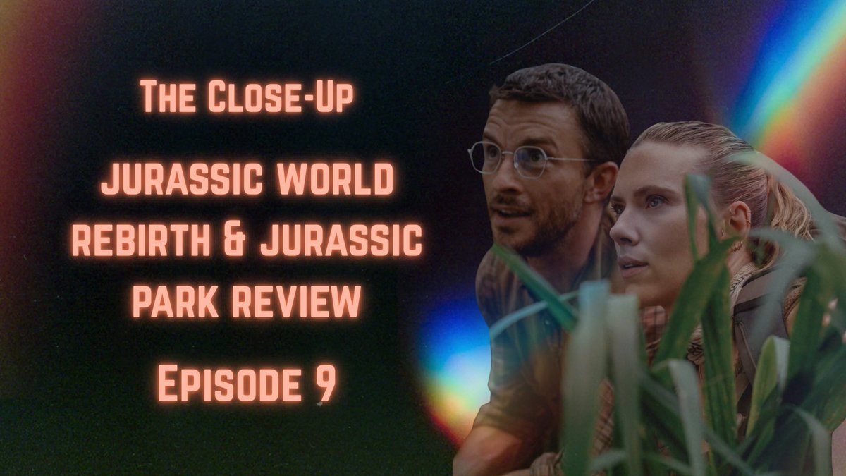 TheCloseUpPod's tweet image. Episode 9 is out now! We talk about the new Gareth Edward’s and David Koepp collaboration Jurassic World Rebirth, while also discussing what makes the original film great! Links below⬇️⬇️⬇️

Spotify: open.spotify.com/episode/2qoCYB…
Youtube: youtu.be/MRE9diXfNkQ?si…