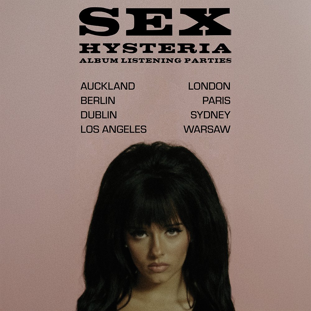 jessiemurphhh's tweet image. can't believe i'm saying this but Sex Hysteria is out in 10 days 😭 throwing some listening parties if u want to hear it early! sign up here: jessiemurph.lnk.to/listeningparti…
