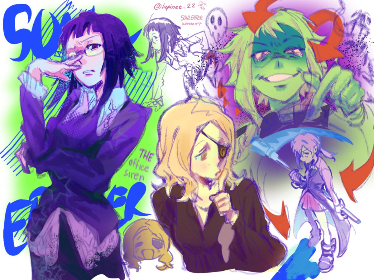 lapinee_22's tweet image. #souleater