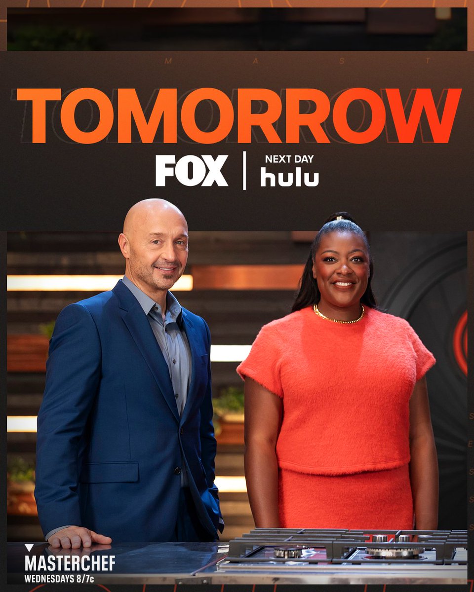 FoodClubFOX's tweet image. Feeling the pressure yet? 🥵
Catch a new #MasterChef pressure test TOMORROW on FOX, stream it next day on @Hulu!