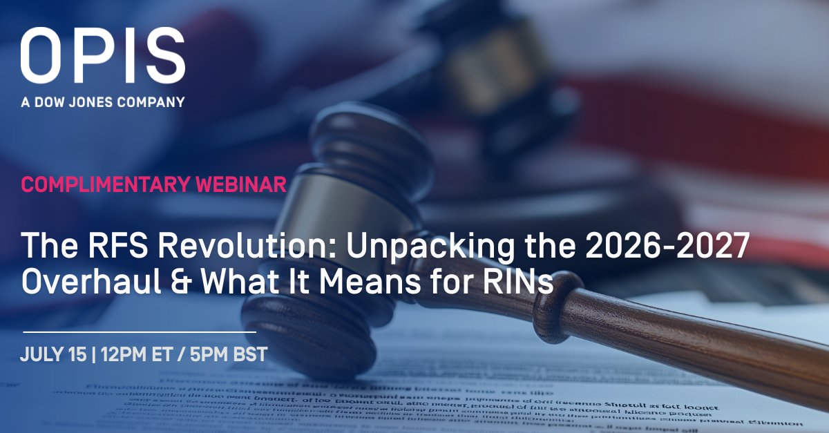 OPIS Biofuels tweet media