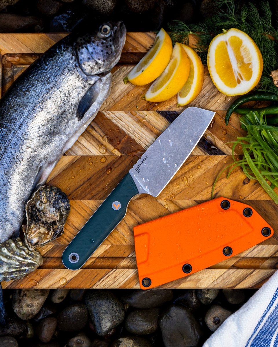 BladeHQ's tweet image. Leatherman has dropped their first line of knives. 5 new USA made models from the multi-tool masters are LIVE!

Shop now at the link below!
bit.ly/3Iin0ZU