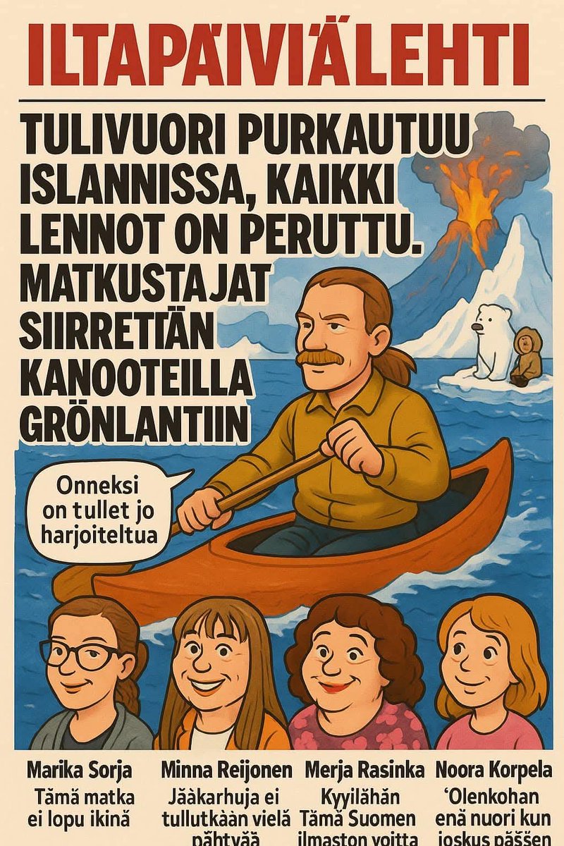 -Jopas nyt! -Kun näin ei vain kävisi! Olli Kekkosen, Juho Eerolan avustajan näkemys mahdollisista tulevista tapahtumista. #Grönlanti #perussuomalaiset #säänarmoilla