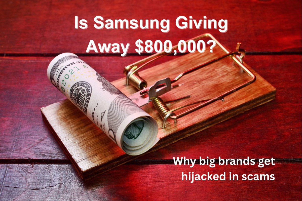 Joanna Clark Simpson (@consumer_press) on Twitter photo A #consumer thought #Samsung was sending them nearly a million #dollars, but it was all a trap to get thousands in #fees. Here’s how this happens and how to spot this #scam.
<a href="/pissedconsumer/">PissedConsumer</a>
joannacs.substack.com/p/samsung-give… A #consumer thought #Samsung was sending them nearly a million #dollars, but it was all a trap to get thousands in #fees. Here’s how this happens and how to spot this #scam.
<a href="/pissedconsumer/">PissedConsumer</a>
joannacs.substack.com/p/samsung-give…